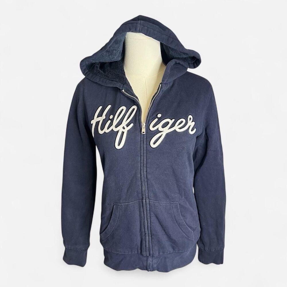 Tommy Hilfiger Faux Fur Lined Zip Up Jacket